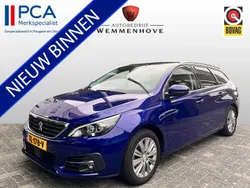 Blauw Gebruikt 2018 Peugeot 308 Premium Stationwagen | € 15.845 (Duur)