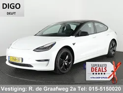 Wit, metallic lak Gebruikt 2019 Tesla Model 3 Long Range AWD Sedan | € 20.900 (Eerlijke prijs)