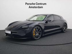 Zwart, metallic lak Gebruikt 2024 Porsche Taycan Turbo S Sport Turismo Sedan | € 144.950