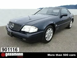 Zwartschwarz Gebruikt 1996 Mercedes SL320 Cabriolet | € 26.990
