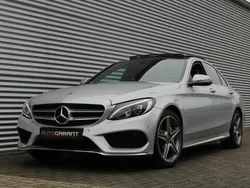 Grijs Gebruikt 2017 Mercedes C180 AMG Sedan | € 23.950 (Eerlijke prijs)