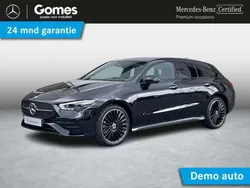 Zwart Gebruikt 2024 Mercedes CLA250e Shooting Brake AMG line Stationwagen | € 44.950 (Duur)