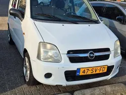 Wit Gebruikt 2006 Opel Agila Essentia MPV | € 1.250 (Eerlijke prijs)