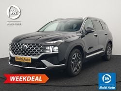 Zwart Gebruikt 2021 Hyundai Santa Fe Premium SUV | € 32.940 (Super prijs)
