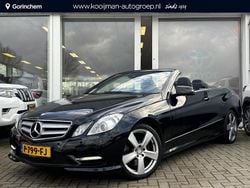 Zwart Gebruikt 2013 Mercedes E250 Elegance Cabriolet | € 16.900