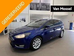 Blauw Gebruikt 2016 Ford Focus Titanium Stationwagen | € 9.295 (Eerlijke prijs)