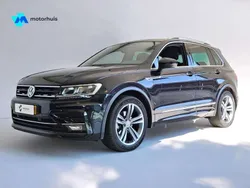 Zwart Gebruikt 2018 VW Tiguan R-line SUV | € 22.445 (Goede deal)