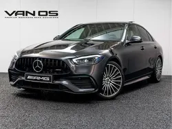 Grijs, metallic lak Gebruikt 2023 Mercedes C220 AMG line Sedan | € 54.995 (Duur)