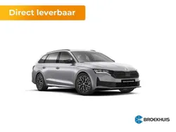 Grijs, metallic lak Nieuw 2025 Skoda Octavia SportLine Stationwagen | € 47.985 (Iets duurder)