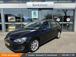 Zwart Gebruikt 2015 VW Golf VII Highline Stationwagen | € 12.445 (Goede deal)