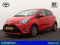 Rood Gebruikt 2019 Toyota Yaris Hybrid Hatchback | € 16.450 (Eerlijke prijs)