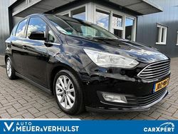 Zwart Gebruikt 2017 Ford C-MAX Titanium MPV | € 10.999 (Eerlijke prijs)