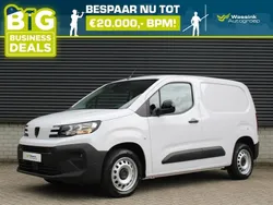 Wit Nieuw 2024 Peugeot Partner MPV | € 19.799 (Eerlijke prijs)