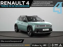 Groen, metallic lak Nieuw 2025 Renault 4 E-Tech Komfort SUV | € 36.865 (Eerlijke prijs)