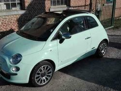 Groen Gebruikt 2015 Fiat 500C Lounge Cabriolet | € 7.500 (Super prijs)