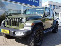 Groen Gebruikt 2022 Jeep Wrangler Unlimited Sahara SUV | € 62.950