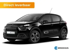 Zwart Nieuw 2024 Citroën C3 PureTech Hatchback | € 25.042 (Duur)