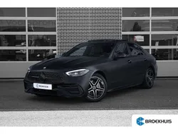Zwart Gebruikt 2022 Mercedes C300 AMG line Sedan | € 44.845 (Iets duurder)