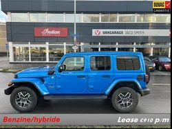 Blauw Gebruikt 2022 Jeep Wrangler Unlimited Sahara SUV | € 69.990 (Iets duurder)