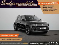 Zwart Nieuw 2025 Renault 4 E-Tech Iconic SUV | € 36.765 (Eerlijke prijs)