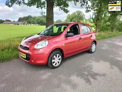 Rood Gebruikt 2011 Nissan Micra Visia Hatchback | € 2.950 (Eerlijke prijs)