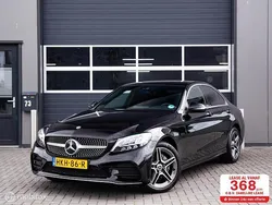 Zwart Gebruikt 2018 Mercedes C180 AMG line Sedan | € 22.750 (Eerlijke prijs)