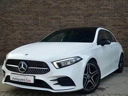 Wit Gebruikt 2018 Mercedes A200 AMG Hatchback | € 26.900 (Iets duurder)