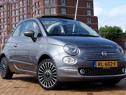 Grijs Gebruikt 2017 Fiat 500C Lounge Cabriolet | € 12.950 (Eerlijke prijs)