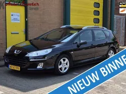 Zwart, metallic lak Gebruikt 2007 Peugeot 407 Business-Line Stationwagen | € 1.950 (Goede deal)