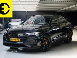 Zwart Gebruikt 2020 Audi e-tron Sportback S-Line SUV | € 41.950 (Iets duurder)