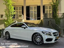 Wit Gebruikt 2016 Mercedes C180 AMG line Coupé | € 25.745 (Iets duurder)