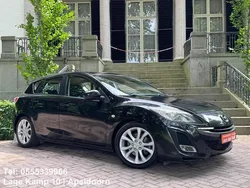 Zwart, metallic lak Gebruikt 2009 Mazda 3 Go Hatchback | € 8.445 (Duur)