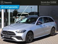 Grijs, metallic lak Gebruikt 2022 Mercedes C300e AMG line Stationwagen | € 39.888 (Eerlijke prijs)