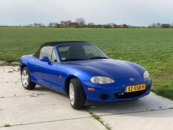 Blauw Gebruikt 2002 Mazda MX5 Exclusive Cabriolet | € 6.800 (Iets duurder)