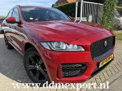 Rood Gebruikt 2016 Jaguar F-Pace Portfolio SUV | € 13.999 (Super prijs)