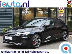 Zwart Nieuw 2025 Audi A3 Sportback e-tron Competition Sedan | € 49.745 (Super prijs)