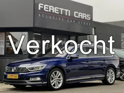 Blauw, metallic lak Gebruikt 2019 VW Passat Highline Stationwagen | € 19.900 (Super prijs)