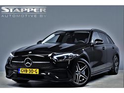 Zwart Gebruikt 2022 Mercedes C300 AMG line Stationwagen | € 34.995 (Eerlijke prijs)