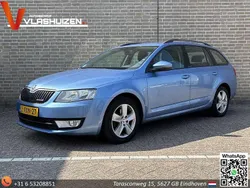 Blauw, metallic lak Gebruikt 2014 Skoda Octavia Business Line Stationwagen | € 4.950 (Duur)