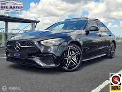 Zwart Gebruikt 2022 Mercedes C300e AMG line Sedan | € 46.995 (Iets duurder)