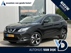 Zwart Gebruikt 2017 Nissan Qashqai 360º SUV | € 13.400 (Eerlijke prijs)