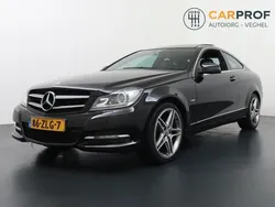 Zwart Gebruikt 2012 Mercedes C180 Ambition Coupé | € 9.795 (Eerlijke prijs)