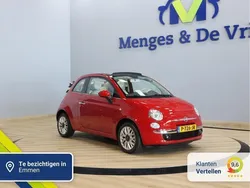 Rood Gebruikt 2014 Fiat 500 Lounge Cabriolet | € 6.995 (Eerlijke prijs)
