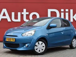 Blauw, metallic lak Gebruikt 2014 Mitsubishi Space Star Invite Hatchback | € 8.950 (Eerlijke prijs)