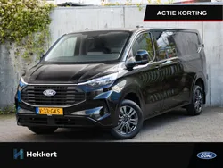 Zwart Nieuw 2024 Ford Transit Custom Limited Van | € 38.995 (Eerlijke prijs)