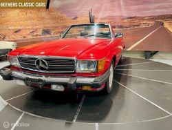 Rood Gebruikt 1986 Mercedes 560 Cabriolet | € 29.500