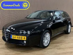 Zwart, metallic lak Gebruikt 2010 Alfa Romeo 159 Stationwagen | € 3.945 (Eerlijke prijs)