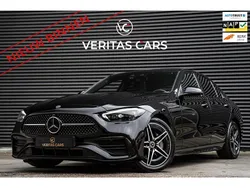 Zwart Gebruikt 2022 Mercedes C200 AMG line Sedan | € 38.950 (Eerlijke prijs)