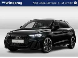 Zwart Nieuw 2025 Audi A1 Sportback S-Line Hatchback | € 35.950 (Iets duurder)