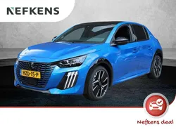 Blauw Nieuw 2024 Peugeot e-208 GTi Hatchback | € 28.425 (Super prijs)